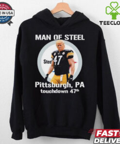 Donald Trump Man of Steel 47 Pittsburgh, PA Touchdown 47th Shirt