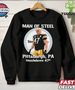 Donald Trump Man of Steel 47 Pittsburgh, PA Touchdown 47th Shirt