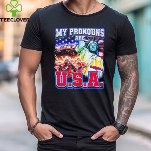 Donald Trump My Pronouns Are USA T Shirt