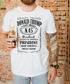 Donald Trump N.45 100 percent MAGA Make America Great Again shirt