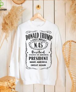 Donald Trump N.45 100 percent MAGA Make America Great Again shirt