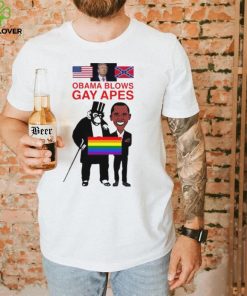 Donald Trump Obama Blows Gay Apes Shirt