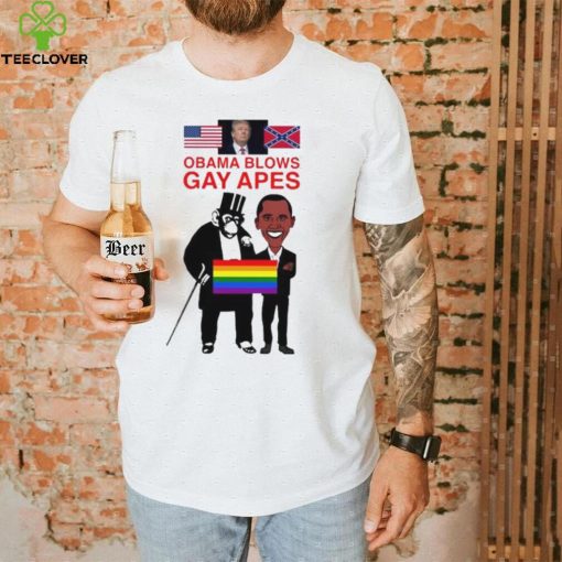 Donald Trump Obama Blows Gay Apes Shirt