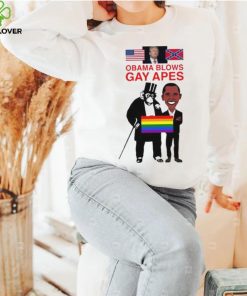 Donald Trump Obama Blows Gay Apes Shirt