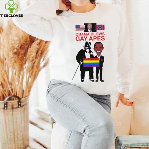 Donald Trump Obama Blows Gay Apes Shirt