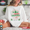 Grinch Santa driving USPS truck the real Santa shirt