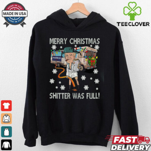 Donald Trump Shitter Was Full Christmas shirt