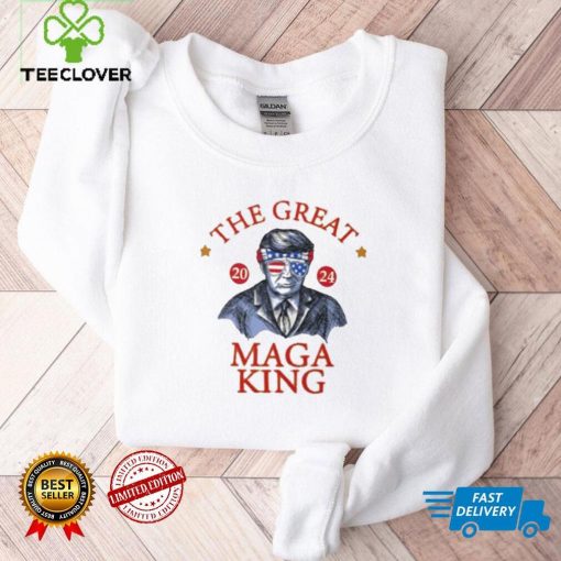 Donald Trump The Great Maga King Lincoln Style T Shirt
