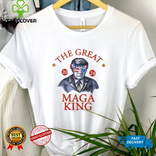Donald Trump The Great Maga King Lincoln Style T Shirt