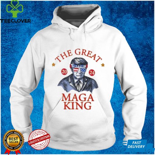 Donald Trump The Great Maga King Lincoln Style T Shirt