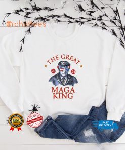 Donald Trump The Great Maga King Lincoln Style T Shirt