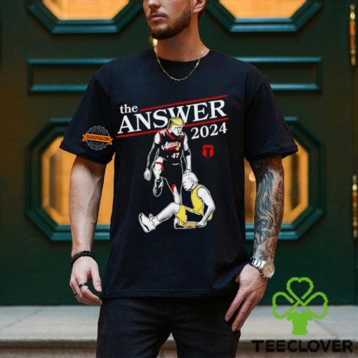 Donald Trump Vs Joe Biden The Answer 2024 Shirt