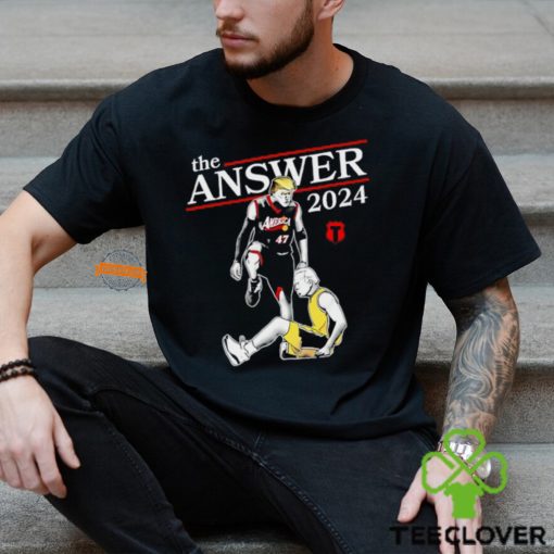 Donald Trump Vs Joe Biden The Answer 2024 Shirt