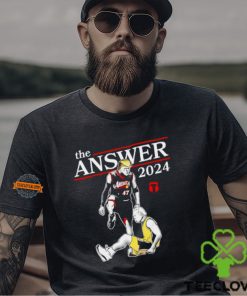 Donald Trump Vs Joe Biden The Answer 2024 Shirt