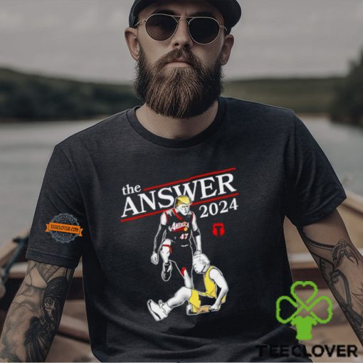 Donald Trump Vs Joe Biden The Answer 2024 Shirt