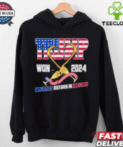 Donald Trump Won 2024 Greatest Return In History Shirt