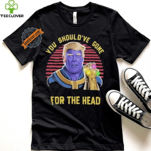 Donald Trump You Shouldve Gone For The Head vintage shirt