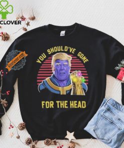 Donald Trump You Shouldve Gone For The Head vintage shirt