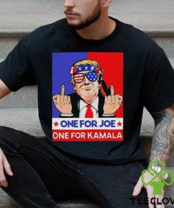 Donald Trump fck one for Joe one for Kamala 2024 shirt
