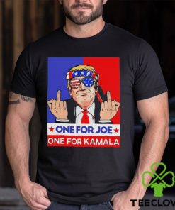 Donald Trump fck one for Joe one for Kamala 2024 shirt 1 Donald Trump fck one for Joe one for Kamala 2024 shirt