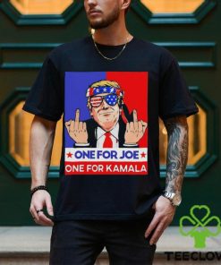 Donald Trump fck one for Joe one for Kamala 2024 shirt 2 Donald Trump fck one for Joe one for Kamala 2024 shirt