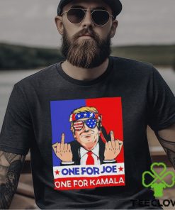Donald Trump fck one for Joe one for Kamala 2024 shirt 3 Donald Trump fck one for Joe one for Kamala 2024 shirt