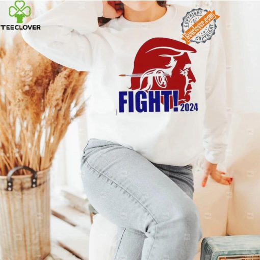 Donald Trump fight 2024 graphic shirt