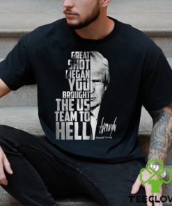 Donald Trump great shot megan you brought the us team to hell signature 2023 shirt