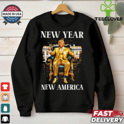 Donald Trump party New Year New America shirt