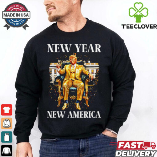 Donald Trump party New Year New America shirt