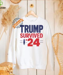 Donald Trump survived 24 election campaign shirt 1 Donald Trump survived 24 election campaign shirt