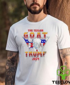 Donald Trump the Teflon GOAT Trump 2024 signature retro shirt