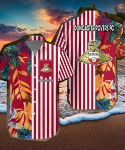 Doncaster Rovers Hawaiian Shirt & Short Aloha Beach Summer For Men Women