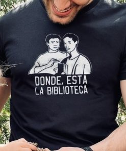 Donde esta la biblioteca shirt