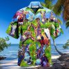 Colorado State Rams Floral Hawaiian Shirt