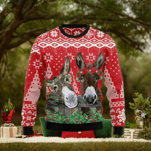 Donkey Buddies Christmas Christmas Gift Ugly Christmas Sweater Xmas Holiday