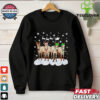 Dog Santa hat have yourself a Merry Christmas pet lovers shirt
