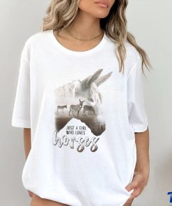 Donkey Just A Girl That Loves Horses Shirt