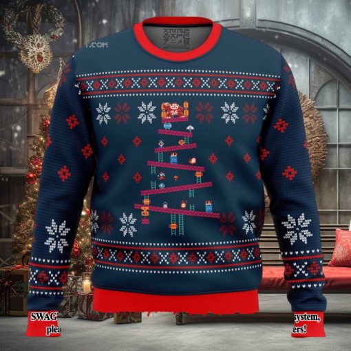 Donkey Kong 3D Printed Ugly Christmas Sweater