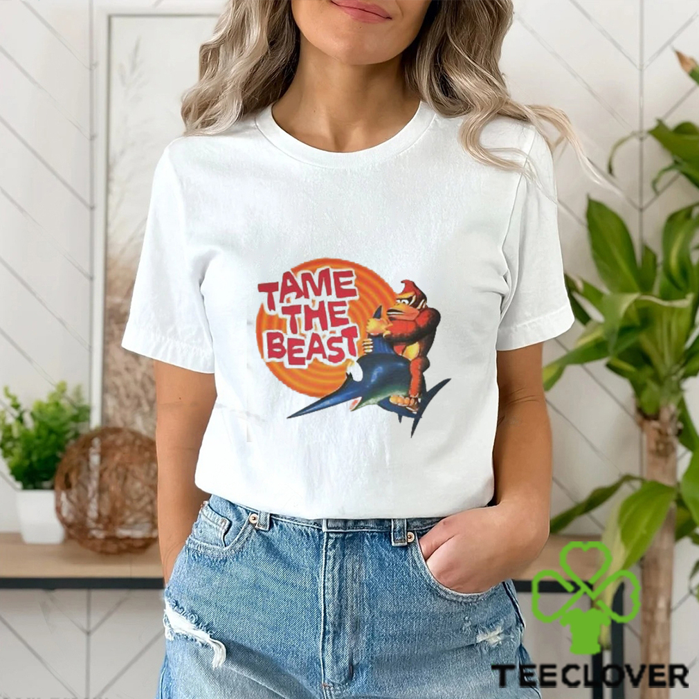 Donkey Kong Country Snes Promo Tame The Beast Shirt Donkey Kong Country Snes Promo Tame The Beast Shirt