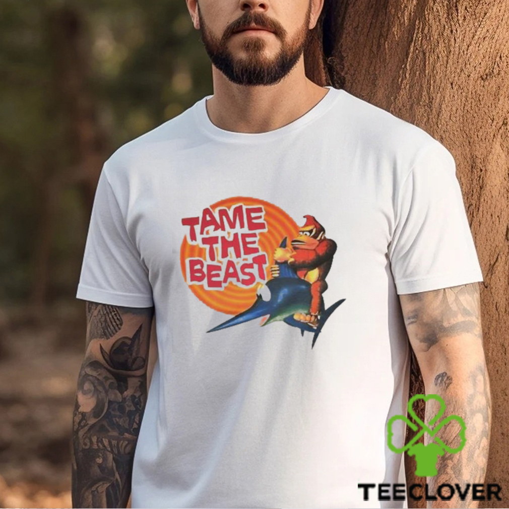 Donkey Kong Country Snes Promo Tame The Beast Shirt Donkey Kong Country Snes Promo Tame The Beast Shirt