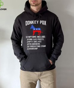Donkey Pox The Disease Destroying America Funny Anti Biden T Shirt