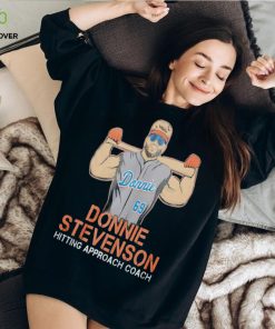 Donnie Stevenson hitting approach coach baseball T shirt