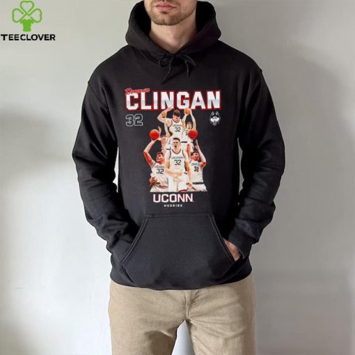 Donovan Clingan 32 UConn Huskies NCAA Men’s Basketball Post Season hoodie, sweater, longsleeve, shirt v-neck, t-shirt