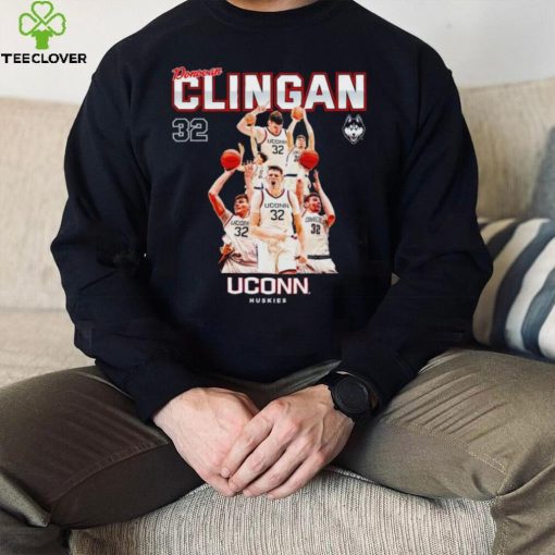 Donovan Clingan 32 UConn Huskies NCAA Men’s Basketball Post Season hoodie, sweater, longsleeve, shirt v-neck, t-shirt