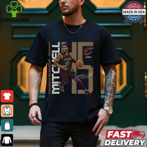 Donovan Mitchell Cleveland Cavaliers Stretch Shirt