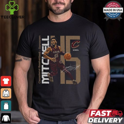 Donovan Mitchell Cleveland Cavaliers Stretch Shirt