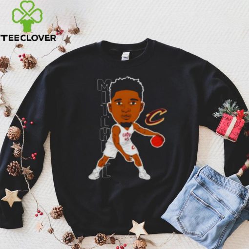 Donovan Mitchell Dribble By Cleveland Cavaliers Shirt