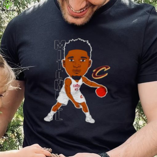 Donovan Mitchell Dribble By Cleveland Cavaliers Shirt