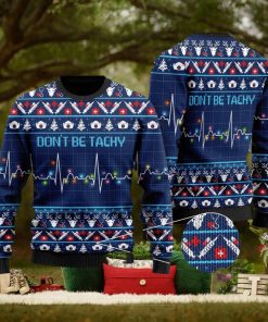 Dont Be Tachy For Nurse Knitting Pattern Ugly Christmas Sweater